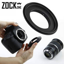 Zockone 52mm lente adaptador macro anel reversível montagem para canon eos 5d 550d 650d 60d 600d acessórios da câmera 2024 - compre barato