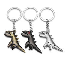 dinosaur keychain key ring for women creative high quality 3D animal key chain key holder cute portachiavi llaveros bag charm 2024 - buy cheap