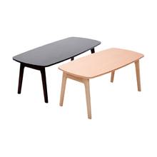 Mesa plegable con patas de madera de 120x55cm, mueble de salón, mesa auxiliar de té y café, color marrón/Natural 2024 - compra barato