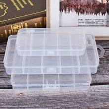 Fishing Tackle Box Bait Lure Hooks Storage Case  Collection Tools ishing Tool Tackle Sorting Box 5 Grid Transparent Connector 2024 - buy cheap