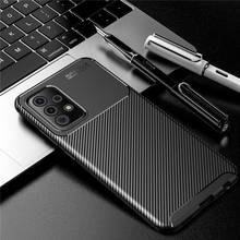 Carbon Fiber Case For Samsung Galaxy A52 Case For Samsung A52 Cover Soft Protective Phone Bumper For Samsung Galaxy A52 Funda 2024 - buy cheap