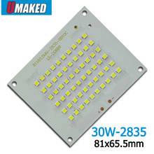 100% Full Power LED Floodling PCB 30W, 81x66mm SMD2835 led PCB board, 3000lm lighting source for led floodlight 2024 - buy cheap