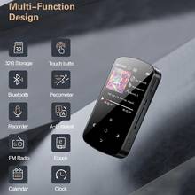MP3 Player Touch Screen 32G Music Player Lossless HiFi Sound Support Recording FM Radio Pedometer Portable Walkman 2024 - buy cheap