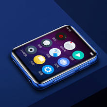 Новейший Benjie X5 Bluetooth 5,0 MP4 плеер, встроенный динамик Full HD 2,5 дюйма, цветной сенсорный экран, без потерь, музыкальный HIFI плеер 2024 - купить недорого