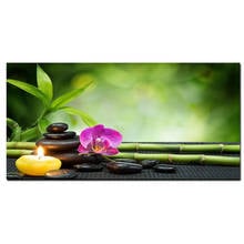 Diamond Embroidery Orchid Zen Spa Stone Bamboo Candles 5d Diy Diamond painting full square round drill Cross Stitch KitsZP-3692 2024 - buy cheap