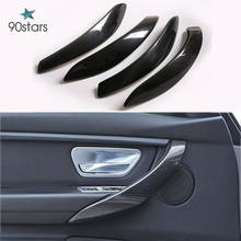 Carbon Fiber Interior Door Pull Handle Outer Cover Trim For BMW E84 E87 E90 E92 E93 F30 F32 F33 F36 E70 E71 F80 F82 F83 F25 F26 2024 - buy cheap