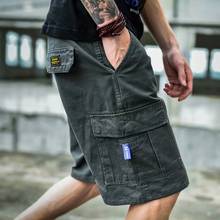 Men Multi-Pocket Cargo Shorts Summer Male Fashion High Quality Streetwear Joggers Shorts Men's Hip Hop Casual Short 2024 - buy cheap