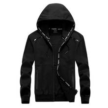 Men's Jackets New Fashion Spring Autumn Mens Zipper Hoodie Sweatshirt Male Quality Leisure Coats Plus Size L-9XL 2024 - buy cheap