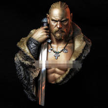 1/10 Resin Model Bust GK The VIKING Historical figures Unassembled and unpainted kit 2024 - buy cheap