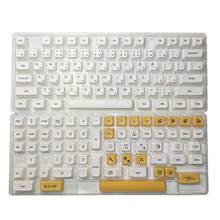 140Pcs PBT Dye-Sub Keycaps QX1 Profile For 61/64/87/96/104 Keys GH60 RK61 Matrix Joke Custom Keyboard Japanese / English Radical 2024 - buy cheap