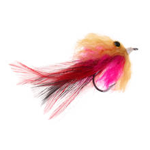 Rose Insects Fly Hooks, 2.8" Trout Salmon Steelhead Pike Fly Fishing Streamer Flies 2024 - buy cheap