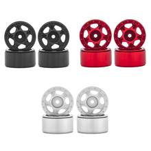 4PCS Metal Wheel Hub Rim for Axial SCX24 90081 AXI00001 1/24 RC Crawler Car Upgrade Parts Accessories 2024 - buy cheap