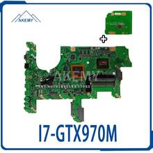 Placa de envío + placa base G751JT, I7-GTX970M para placa base de ordenador portátil For Asus G750 G751J, placa base G751JT, placa base G751JT 2024 - compra barato