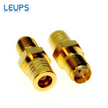 2 pces sma fêmea ao conector fêmea do adaptador coaxial do rf do jack do smb 2024 - compre barato