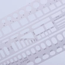 Remache de Panel de trazado de aviones, herramienta de bloques de modelado, grabado, 13,2x6,2 cm 2024 - compra barato