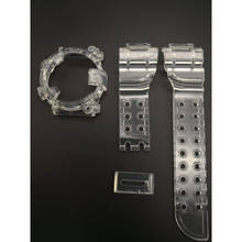 Funda de goma de silicona transparente para reloj de GWF-D1000, repuesto de correa de reloj, accesorios de cubierta, regalo de vacaciones 2024 - compra barato