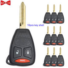 KEYECU 10pcs for Chrysler Aspen Sebring for Dodge Durango for Jeep Commander Liberty Remote Key Shell Case Fob M3N5WY72XX 2024 - buy cheap