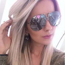 Q Women Sunglasses Oculos de sol Brand Designer Driving Goggle Oversized Glasses Large Aviation Sunglasses Oval UV400 Big Frame 2024 - buy cheap