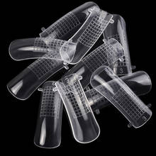 20PCS Quick Building Mold Tips Nail Dual Forms Finger Extension Nail Art UV Builder Gel Tool New 2024 - buy cheap