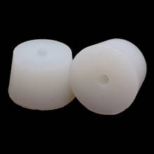2 Pcs Silicone Rubber Plug Stopper With Hole Airlock Bubbler Valve Wine Brew 2024 - buy cheap