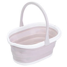 Portable Foldable Bucket  Basin Tourism Outdoor Clean Bucket Mop Cleaning Water Bucket Barrel Household Supplies 2024 - buy cheap