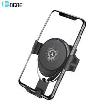 Dcae-suporte de celular qi para iphone 11, pro, xs, xr, x, 8, 15w, carregamento rápido, para samsung s10, s9 2024 - compre barato