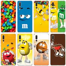 M & M-fundas para teléfono móvil Huawei, cubierta suave de color Chocolate Nutella para Huawei P8, P9, P10, P20, P30, P40, Psmart Lite Plus Pro, Y5, Y6, Y7, 2017, 2018 2024 - compra barato