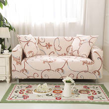 Funda elástica de algodón para sofá, cobertor individual con patrón, para sala de estar, Copridivano 2024 - compra barato