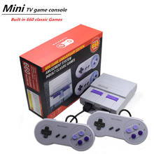 Mini TV Video Game Console built in 660 classic Games Video Game Console 8 Bit Game With Dual Gamepads PAL&NTSC 2024 - buy cheap
