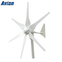 350W Wind Turbine 12V 24V AC/DC Reinforced Blade Over Speed Protection CE Rohs Certificated MPPT Controller Optional 2024 - buy cheap
