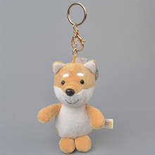 1 PcsCute Akita labrador Small Husky Dog Plush Doll Toy Keychain Pendant Bag Car Key Holder Cute pendant keychain 2024 - buy cheap