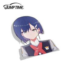 JumpTime 13cm x 10cm Darling in the Franxx Ichigo Anime Waifu Vinyl Sticker Auto Car Bumper Windows Decal Waterproof Accessories 2024 - buy cheap