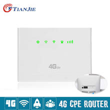 TIANJIE High Speed Dual Band Wireless Wifi Router With 3G 4G LTE Modem SIM Card Slot For Travel Business High Gain Antenna 2024 - buy cheap
