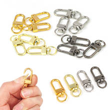 10 ganchos de metal com fecho lagosta dourado-faça você mesmo descobertas para chaveiro bracelete de pescoço 2024 - compre barato