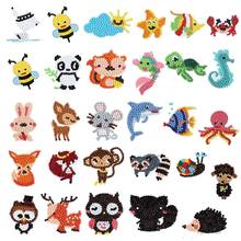 5D DIY Diamond Painting Stickers Kits for Kids and Adult Beginners Stick Paint with Diamonds by Numbers Easy to DIY Cute Animals 2024 - buy cheap