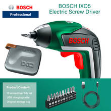 Bosch Ixo5 Electric Screwdriver Small Electric Drill Screwdriver Rechargeable Electric Drill Bosch Professional Power Tools 2024 - buy cheap