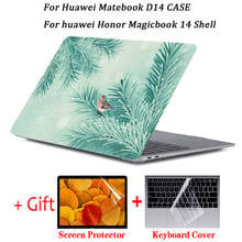 LAPTOP CASE For Huawei Matebook D14 Mate d 14 printing pattern Laptop Shell Cover For HUAWEI Honor Magicbook 14 2021 Laptop Case 2024 - buy cheap