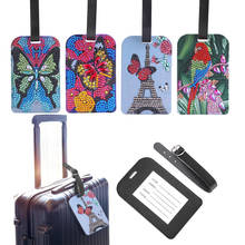 5D DIY Diamond Painting Suitcase Luggage Boarding Pass Special Shape Diamond Embroidery Rhinestone Painting 2024 - buy cheap