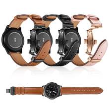 Итальянский кожаный ремешок для часов Huawei Watch GT 42 мм 46 мм, спортивный браслет для смарт-часов huawei watch GT 2 GT2 46 мм 2024 - купить недорого