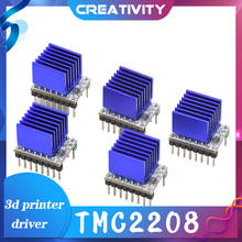 Драйвер шагового двигателя TMC2208 V2.0, запчасти для 3D-принтера TMC2130 TMC2209, для SKR V1.3 V1.4 MKS GEN Ramps 1,4 MINI E3, 5 шт. 2024 - купить недорого