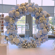 63pcs Garland 5inch 10inch Macaron Gray Latex Air Balloons Decoration Backdrop For Wedding Baby Shower Bridal Party Decor 2024 - buy cheap