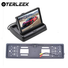 TFT-LCD 4.3 Inch HD Color Car Monitor 2 Video Input For Car Waterproof Rearview Camera Vehicle Reversing Parking Image Display 2024 - buy cheap