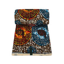 2019 maravilhoso bonito colorido padrão de impressão africano verdadeiro garantido material de costura cera real tecido 6 metros \ lot 2024 - compre barato