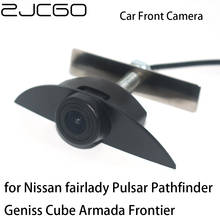 ZJCGO Car Front View Parking LOGO Camera Night Vision Positive for Nissan fairlady Pulsar Pathfinder Geniss Cube Armada Frontier 2024 - buy cheap