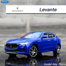 WELLY 1:24 Maserati Levante simulation alloy car model crafts decoration collection toy tools gift 2024 - buy cheap