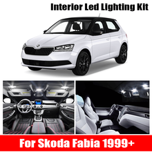 Bombillas LED Canbus blancas puras sin errores, Kit de luz de techo de mapa Interior para Skoda Fabia MK1 MK2 MK3 sedán Combi a partir de 1999 2024 - compra barato