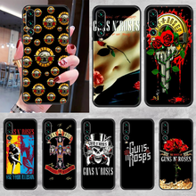 Чехол rock band Guns roses для телефона Huawei P Mate P10 P20 P30 P40 10 20 Smart Z Pro Lite 2019 черный роскошный силиконовый чехол 2024 - купить недорого