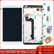 Pantalla LCD + marco para Xiaomi Mi MAX 2, 100% Original, montaje de digitalizador con pantalla táctil, herramientas de repuesto gratis, 6,44" 2024 - compra barato