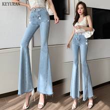 Calça jeans boyfriend feminina, nova calça jeans skinny com pérolas e strass de pérolas, calças compridas de outono verão 2021 2024 - compre barato