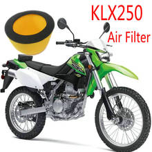 Free shipping Motorcycle Air Filter For Kawasaki KLX650R 1993-1996 KLX250SF KLX 250 SF 2009-2010 KLX250R KLX250 R 1994-1996 2024 - buy cheap
